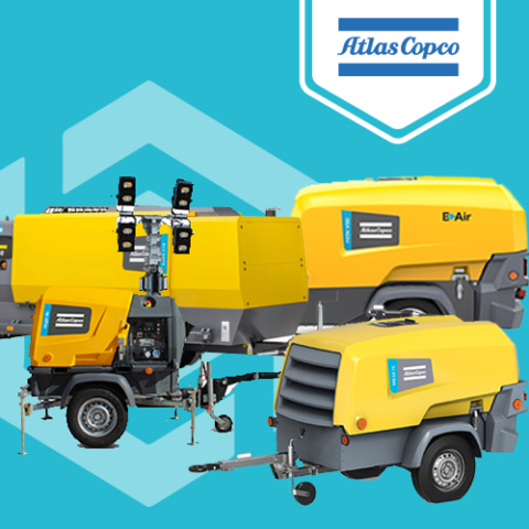 Small towable compressors